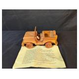 Wooden Jeep by Bill (made during Covid)