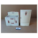 Wolverine Tin Litho Refrigerator & Stove