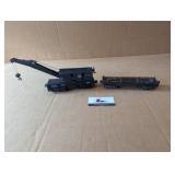 Lionel O gauge Bucyrus Erie 2460, Log Dump car