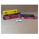 2 KMT O/27 gauge cars w/ original boxes