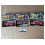3 Athearn HO Scale cars/caboose w/ original boxes