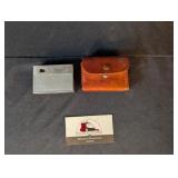 Whittington Micro 16 camera with leather case