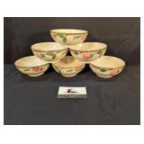 Franciscan Dessert Rose 5-1/2" cereal bowls (6)