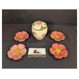 Franciscan Dessert Rose honey w/ lid, 4