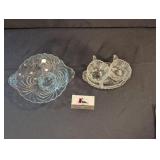 Caprice footed bowl (7"), Cream & Sugar set