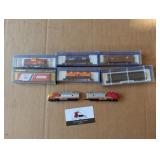 8 Bachman N Scale Engine/cars