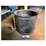 Stoneware crock dispenser rings sharp