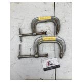 4 inch C clamps