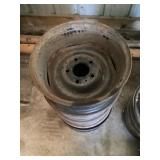 5 V rims approximately 16 1/4