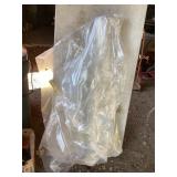 4 foot roll of plastic unknown length