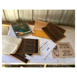 Signs and numbering for signs