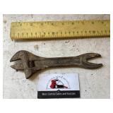 Unusual adjustable wrench