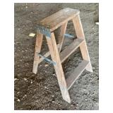 Three step ladder