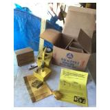 Radiological survey instrument with dose meter