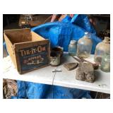 Tie-it-on apple Crate