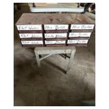 Metal parts cabinet Bring help to load without