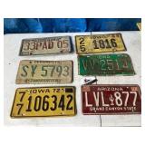 License plates