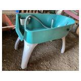 Booster bath dog bath approximately 23 x 51 x 32"