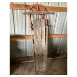 Runner sled approximately 5 feet long