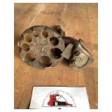 Sterns cast-iron wagon, spoke maker