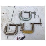 2 1/2 inch C clamps