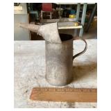 Galvanized oil funnel