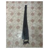 Metal handle hand saw