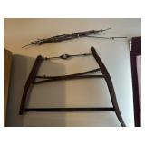 Hand Saw and Barb wire