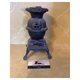 Cast iron salesman sample pot belly stove