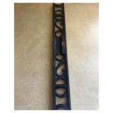 Cast iron bubble level