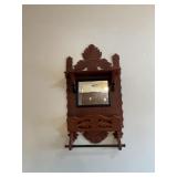 Antique shaving mirror cabinet