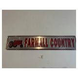 Farmall Country Metal Sign