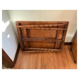 Vintage wood folding table