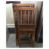 Wood Folding chairs