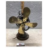 Brass plated fan needs cord
