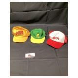 Hats, Minneapolis, Moline, and John Deere