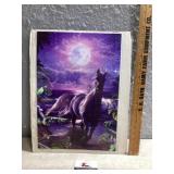 Horse puzzle picture