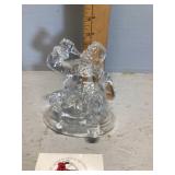 Glass Coca-Cola Santa Claus