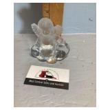 Glass angel figurine