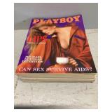 Playboy Magazine, February through September 1986