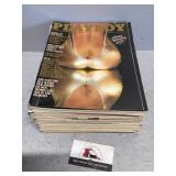 Playboy Magazine, January through November 1982