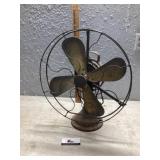Brass plated fan needs cord