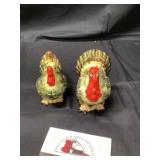 Turkey salt and pepper shakers