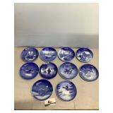 Denmark holiday plates