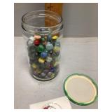 Jar of marbles