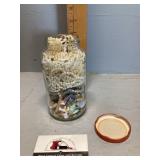 Jar of costume jewelry