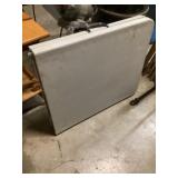 6 foot folding table.