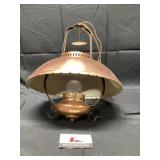 Copper hanging light