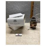 Lighted heritage village collection, the flat of