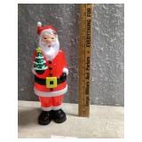 Battery operated lighted Santa Claus